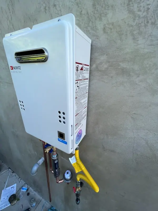 Tankless water heater installation for Brewton homes